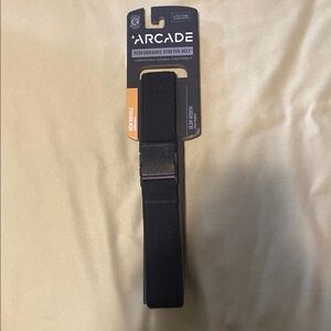 Arcade Black Performance Belt